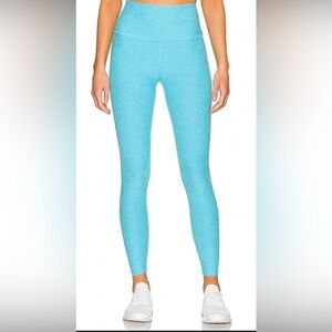 BEYOND YOGA spacedye high waisted Caught in the Midi legging in Blue Grotto - L